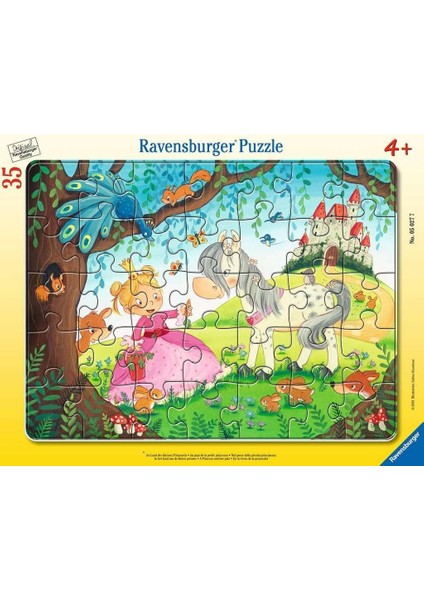 35 Parça Büyük Çerçeveli Puzzle Küçük Prenses fiyatları