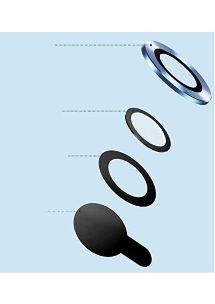 13 Ile Uyumlu Arka Kamera Lens Koruyucu Gümüş fiyatları