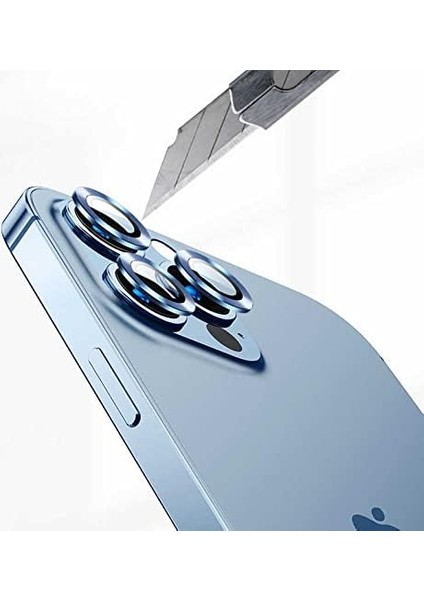 13 Ile Uyumlu Arka Kamera Lens Koruyucu Gümüş modelleri