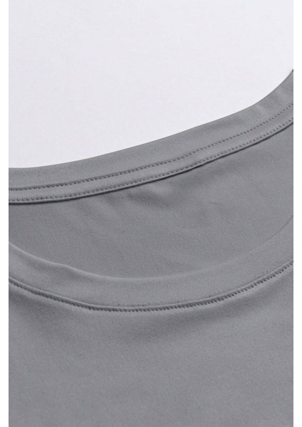 Kutu Kafa Baskılı Oversize T-Shirt modelleri