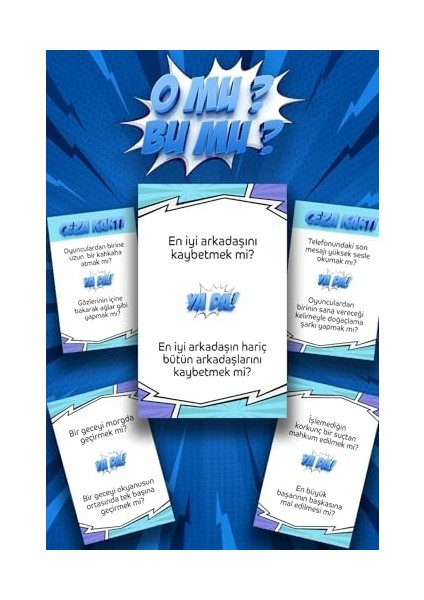O Mu Bu Mu Yetişkin Kutu Oyunları, Arkadaş, Aile, Cafe Kutu Oyunu fiyatları