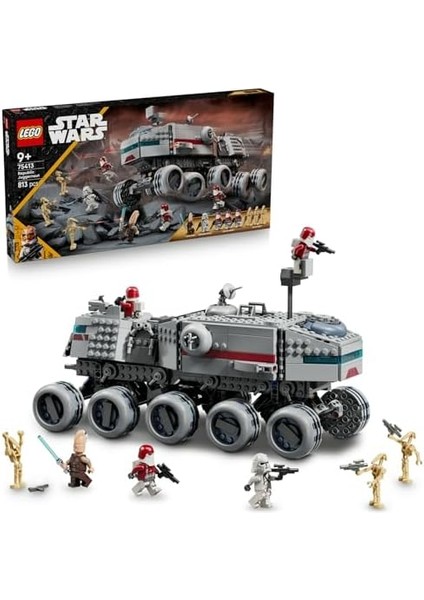 Cumhuriyet Juggernaut 75413 - Klon Savaşları Hayranı 9 Yaş ve Üzeri Çocuklar Için Figürlü, Detaylı, Oynanabilir Yaratıcı Oyuncak Yapım Seti, Koleksiyonluk Model, Hediye (813 Parça) modelleri