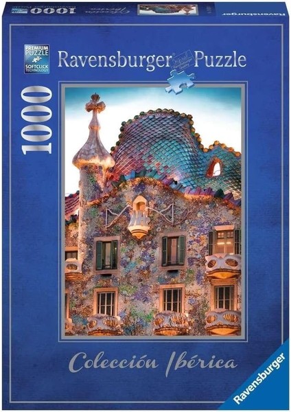 , 1000P Puzzle Batlló, Barselona, Yetişkin Puzzle