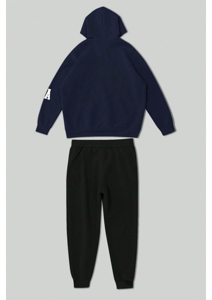 Los Angeles Baskılı Kol Detaylı Unisex Oversize Eşofman Takımı fiyatları