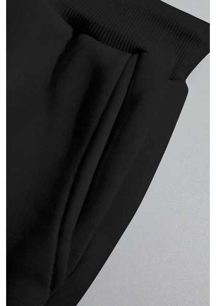 Los Angeles Baskılı Kol Detaylı Unisex Oversize Eşofman Takımı modelleri