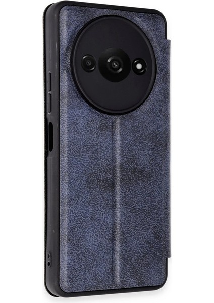 Buğz Newface Xiaomi Redmi A3 4g Kılıf Flip Cover - Lacivert fiyatları