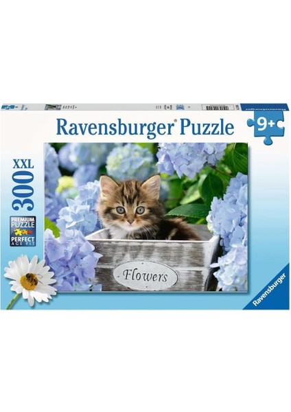 128945 Kedicik Puzzle, 300 Parça, Çok Renkli modelleri