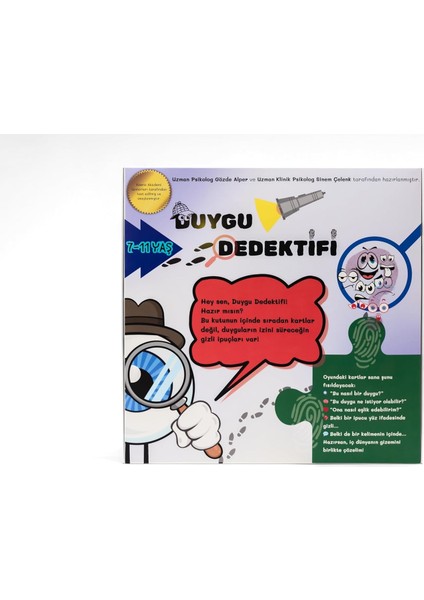Duygu Dedektifi 7-11 Yaş modelleri