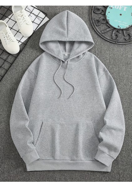 Erkek Kapüşonlu Blanca Sırt Baskılı Oversize Hoodie - Sokak Stili - Günlük Kombin modelleri