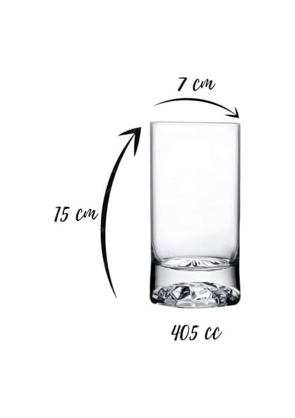 64042 Club Highball Kristal Meşrubat Bardağı 405CC - 6 Adet 6404264042N fiyatları