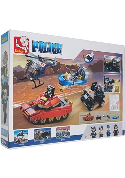 Police Şehir Polisleri Yapım Seti, 460 Parça