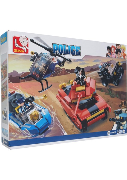 Police Şehir Polisleri Yapım Seti, 460 Parça fiyatları