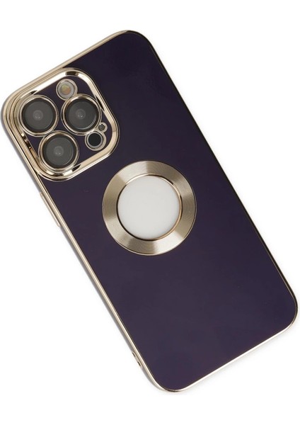 Buğz Iphone 13 Pro Max Kılıf Store Silikon - Derin Mor modelleri