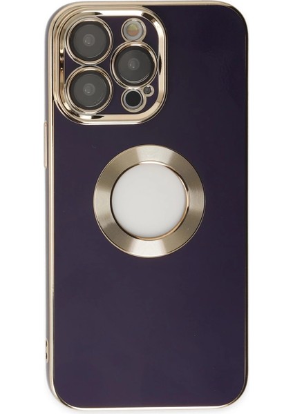 Buğz Iphone 13 Pro Max Kılıf Store Silikon - Derin Mor