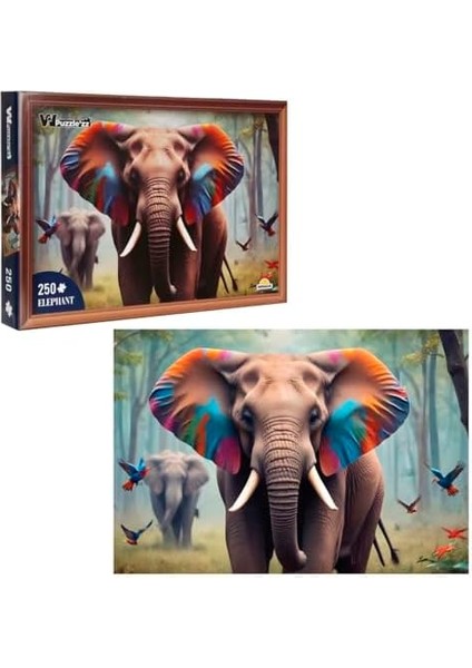 Puzzle 250 Elephant