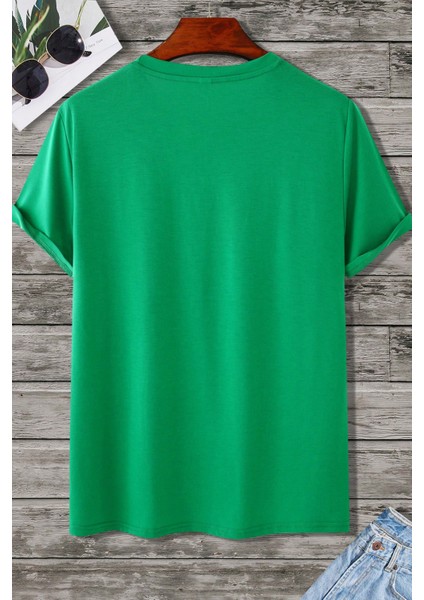 Çapa Baskılı Erkek Oversize T-Shirt modelleri