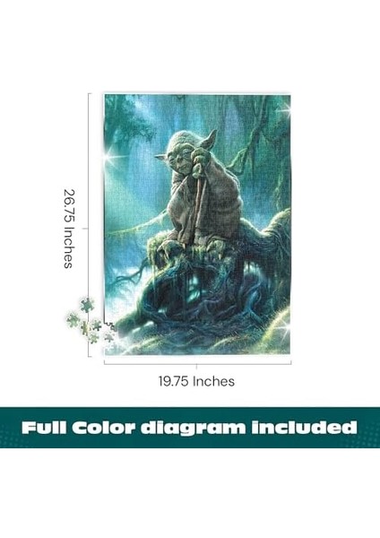 Buffalo Games - Güzel Sanatlar Koleksiyonu - Yoda - 1000 Parça Yapboz