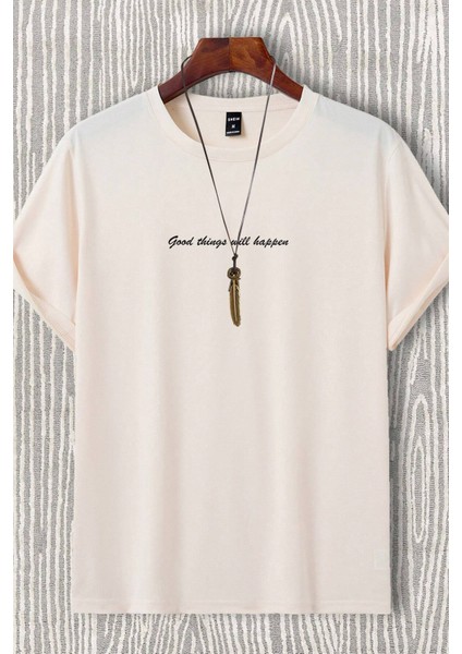 Good Thinks Sırt Baskılı Erkek Oversize T-Shirt fiyatları