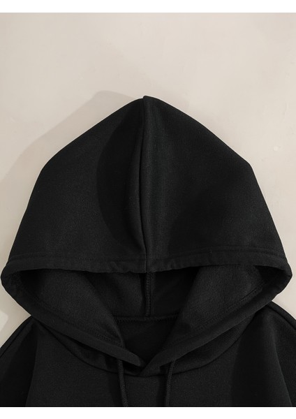 Kadın Kapüşonlu Money Sırt Baskılı Oversize Hoodie - Sokak Stili - Günlük Kombin fırsatları