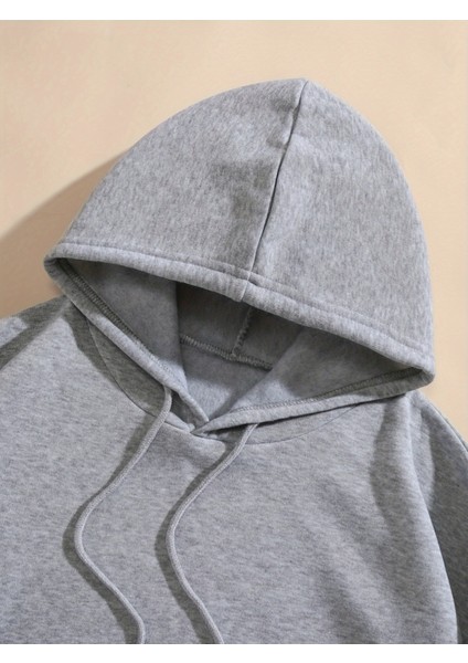 Unisex Kapüşonlu Live By The Sun & Moon Sırt Baskılı Oversize Hoodie - Sokak Stili - Günlük Kombin fiyatları