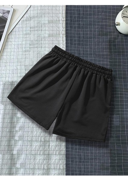 Boston Baskılı Unisex Şort fırsatları