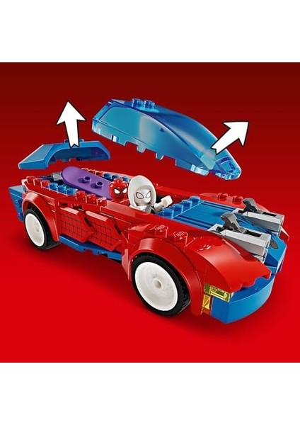 | Örümcek Adam Yarış Arabası ve Venom Green Goblin 76279 - 7 Yaş ve Üzeri Kız ve Erkek Çocuklar Için Spidey Minifigürü Içeren Oyuncak Yapım Seti, Doğum Günü Hediyesi Fikri (227 Parça)