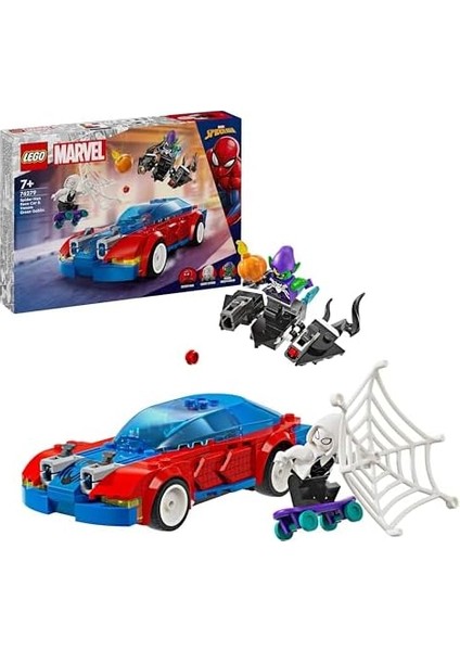 | Örümcek Adam Yarış Arabası ve Venom Green Goblin 76279 - 7 Yaş ve Üzeri Kız ve Erkek Çocuklar Için Spidey Minifigürü Içeren Oyuncak Yapım Seti, Doğum Günü Hediyesi Fikri (227 Parça) modelleri