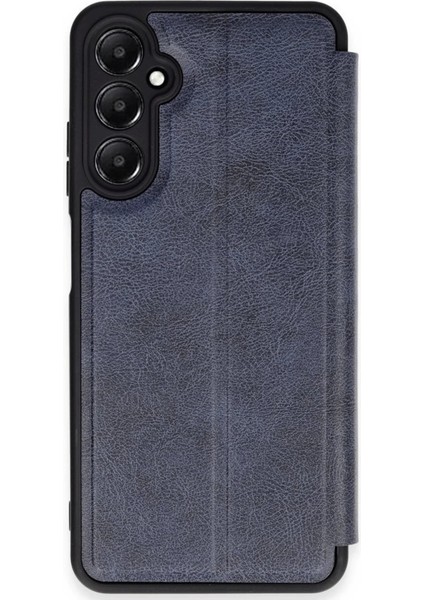 Buğz Newface Samsung Galaxy A35 5g Kılıf Flip Cover - Lacivert