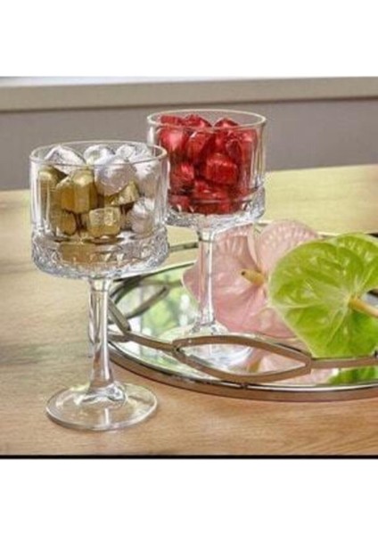 6 Adet Ayaklı Meşrubaat Sunum Bardak -ECEHOME-65545 ECE6044M854521458 fiyatları