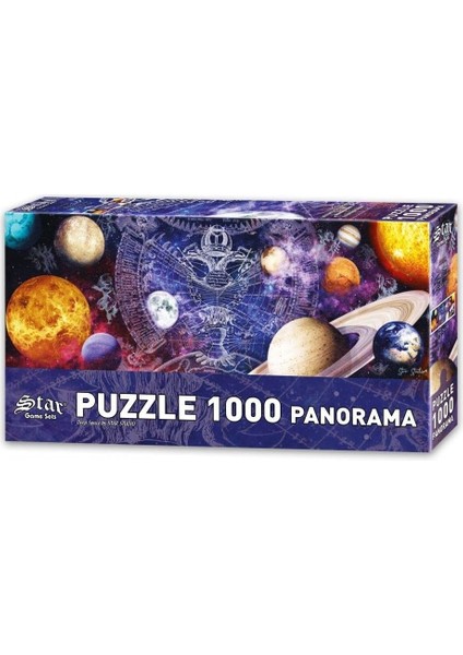 Star Uzayın Derinlikleri, 1000 Parça Panorama Puzzle modelleri