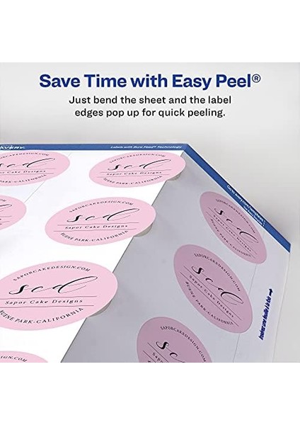 Yazdırılabilir Boş Kare Etiketler, 2 "x 2", Parlak Beyaz, 120 Özelleştirilebilir Etiket (22565) modelleri