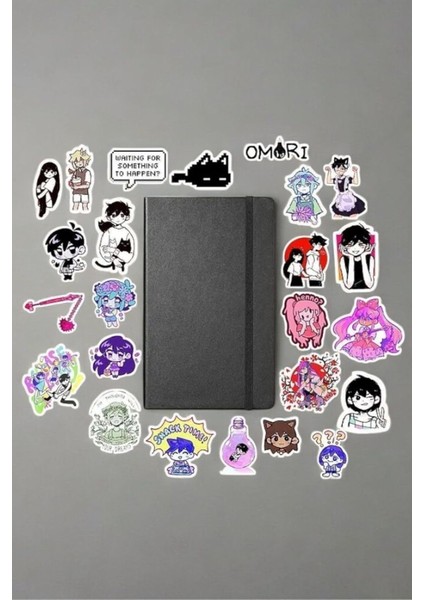 Omori Paketi/bullet Journal Defter Çıkartma Ajanda Laptop Etiket, 864516548651