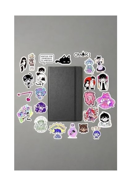 Omori Paketi/bullet Journal Defter Çıkartma Ajanda Laptop Etiket, 864516548651 fiyatları