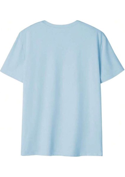 Deniz Kaplumbağası Baskılı Kadın Oversize T-Shirt modelleri