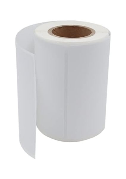 Hazır Al Hızlı Al Lamine Termal Etiket 100MM x 70MM Ruloda 500 Adet 40MM Çapında Direk Termal Transfer Etiketi