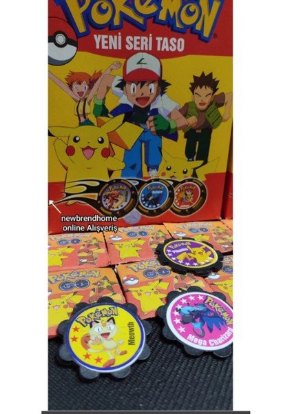 Pokemon Yeni Seri Taso (30 Adet) En Sevilen Nostaljik Pokemon Karakter Tasoları Oyun Kağıtları fiyatları