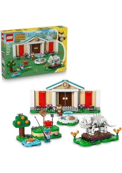 Crossing Blathers Müze Koleksiyonu 77056 - 7 Yaş ve Üzeri Çocuklar Için Doğa Temalı Hayvan Figürlü Yaratıcı Oyuncak Yapım Seti (543 Pr)