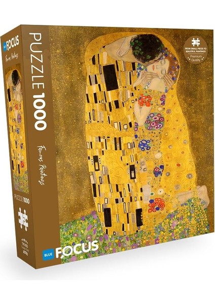 Blue Focus 1000 Parça Puzzle - The Kıss