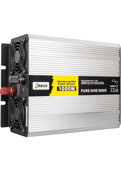 TSI1000W 12 Volt 1000 Watt Tam Sinüs Şarjlı Inverter