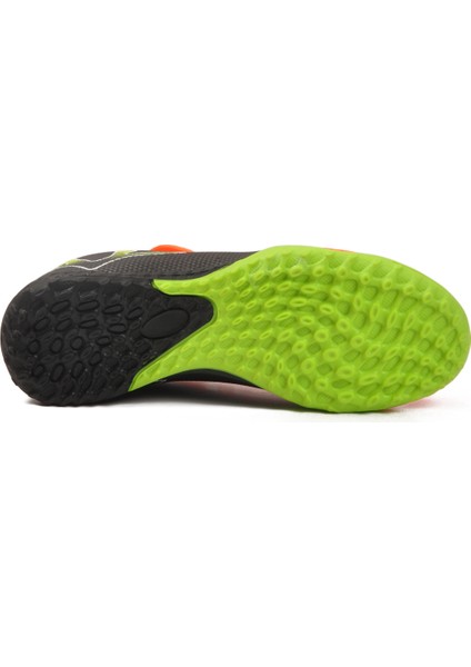 Turuncu Siyah Bilekten Çoraplı Erkek Çocuk Halı Saha Ayakkabısı FH-252-153 F indirimleri