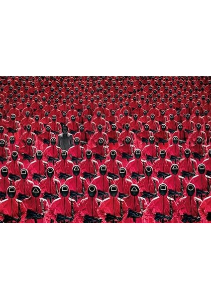 1000 Parça Squid Game Puzzle Impossible (Compact Box)