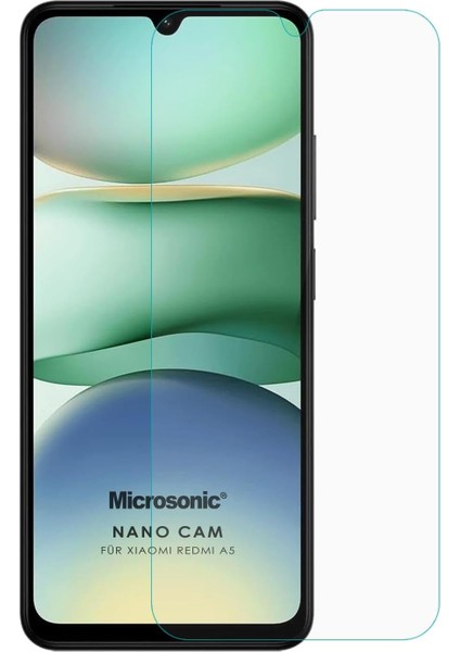 A5 4g Glass Cam Ekran Koruyucu [ A5 4g ile Uyumlu Ekran Koruyucu - Şeffaf]
