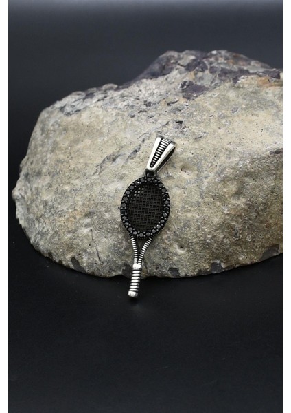 Kolye Ucu Tenis Raketi 925 Ayar Gümüş 902412 fiyatları