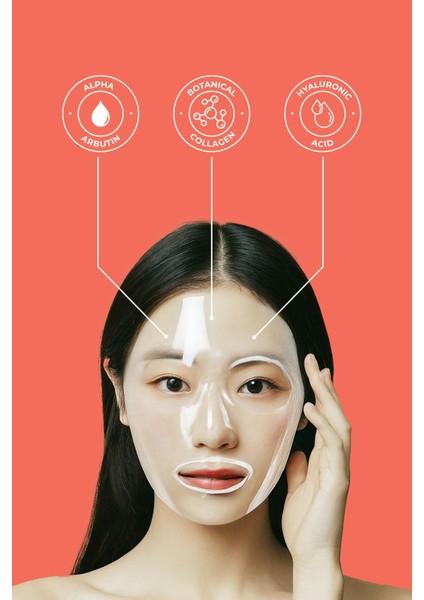 Aydınlatıcı Gece Boyu Etkili Soyulabilir Kolajen Yüz Maskesi ( Lemon & Mandarin) 50 ml modelleri