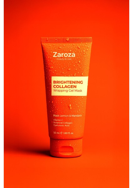 Aydınlatıcı Gece Boyu Etkili Soyulabilir Kolajen Yüz Maskesi ( Lemon & Mandarin) 50 ml indirimleri