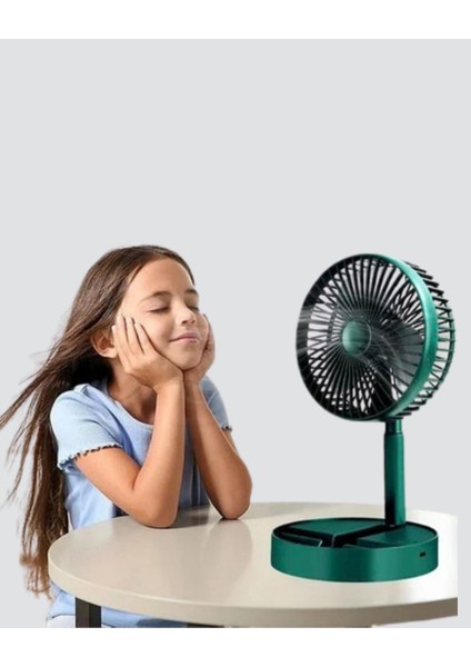 Şarjlı Katlanabilir Mini Fan – 3 Kademe Hız Ayarı Taşınabilir Tasarım indirimleri