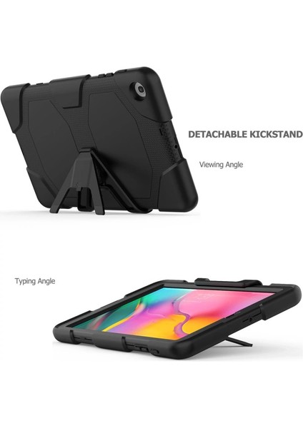 Buğz Samsung Galaxy T510 Tab A 10.1 Kılıf Griffin Tablet Kapak - Siyah indirimleri