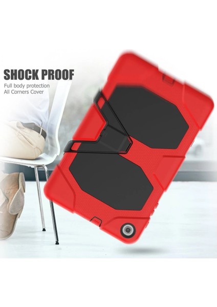 Buğz Samsung Galaxy T510 Tab A 10.1 Kılıf Griffin Tablet Kapak - Kırmızı indirimleri