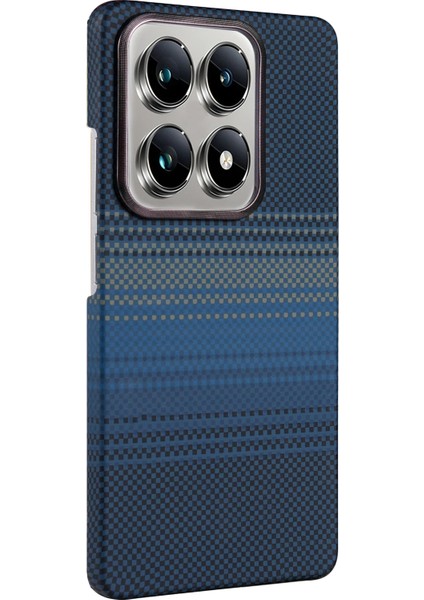 Xiaomi Mi 14T Pro Uyumlu Magsafe Şarj Destekli Kamera Koruma Çıkıntılı Karbon Fiber Tasarımlı Kılıf modelleri