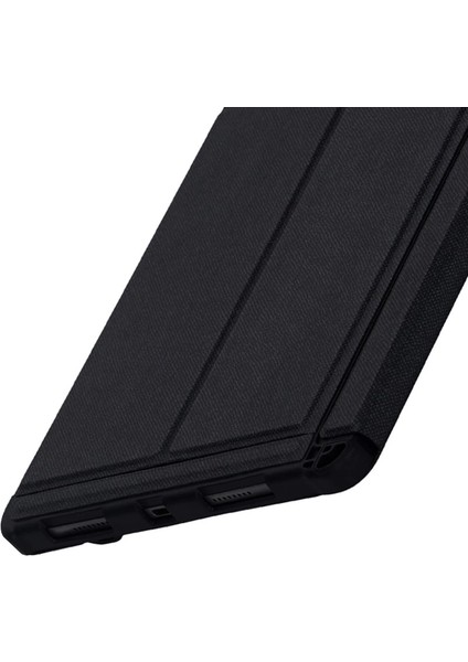 T5209D Ipad Pro 12.9 (2021) Kılıf Inter Ledli Klavyeli Tablet Kılıfı - Siyah indirimleri